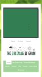 Mobile Screenshot of greeningofgavin.com